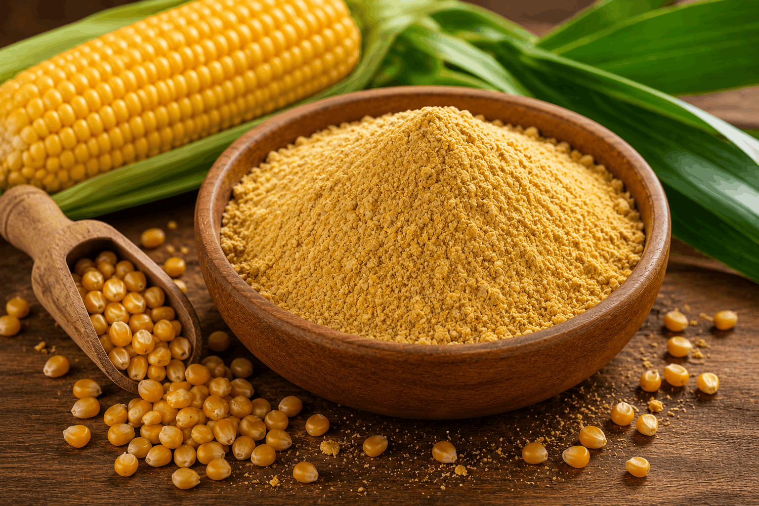 Maize DDGS protein meal